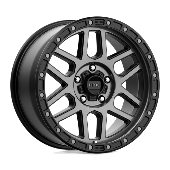 18X9 KMC KM544 MESA Satin Black With Gray Tint 5X150 ET25 wheel/rim