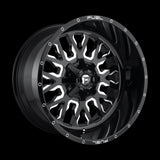 20X10 Fuel D611 Stroke Gloss Black Milled 8X170 ET-18 wheel/rim