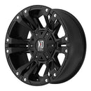 17X9 KMC XD Monster II Black Wheel 5X114.3 5-114.3 17-9 XD82279054712N-3