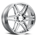 24x9.5 Vision 476 Wedge Chrome Wheel 6x139.7 ET30 CB78.1-1