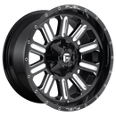 20X9 Fuel D620 Hardline Gloss Black Milled 6X135/6X139.7 ET2 wheel/rim-2