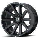 20X10 KMC XD Heist Satin Black Wheel/Rim 5x127 20-10 ET-24-4