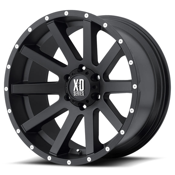 20X10 KMC XD Heist Satin Black Wheel/Rim 5x127 20-10 ET-24