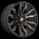 18X9 Fuel D674 Blitz Matte Black Double Dark Tint 8X165.1 ET1 wheel/rim-2