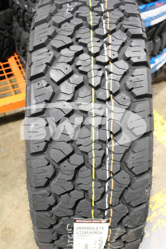 General Grabber A/TX Tire(s) 285/60R20 LRE 125S BSW 285/60-20 2856020
