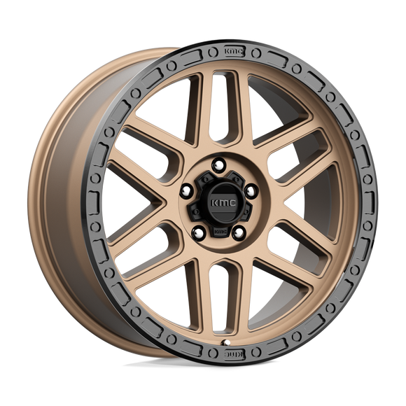 20X9 KMC KM544 MESA Matte Bronze With Black Lip 5X127 ET18 wheel/rim