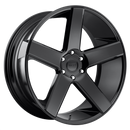 22X8.5 Dub Baller Gloss Black 5x114.3 S216228565+38-3