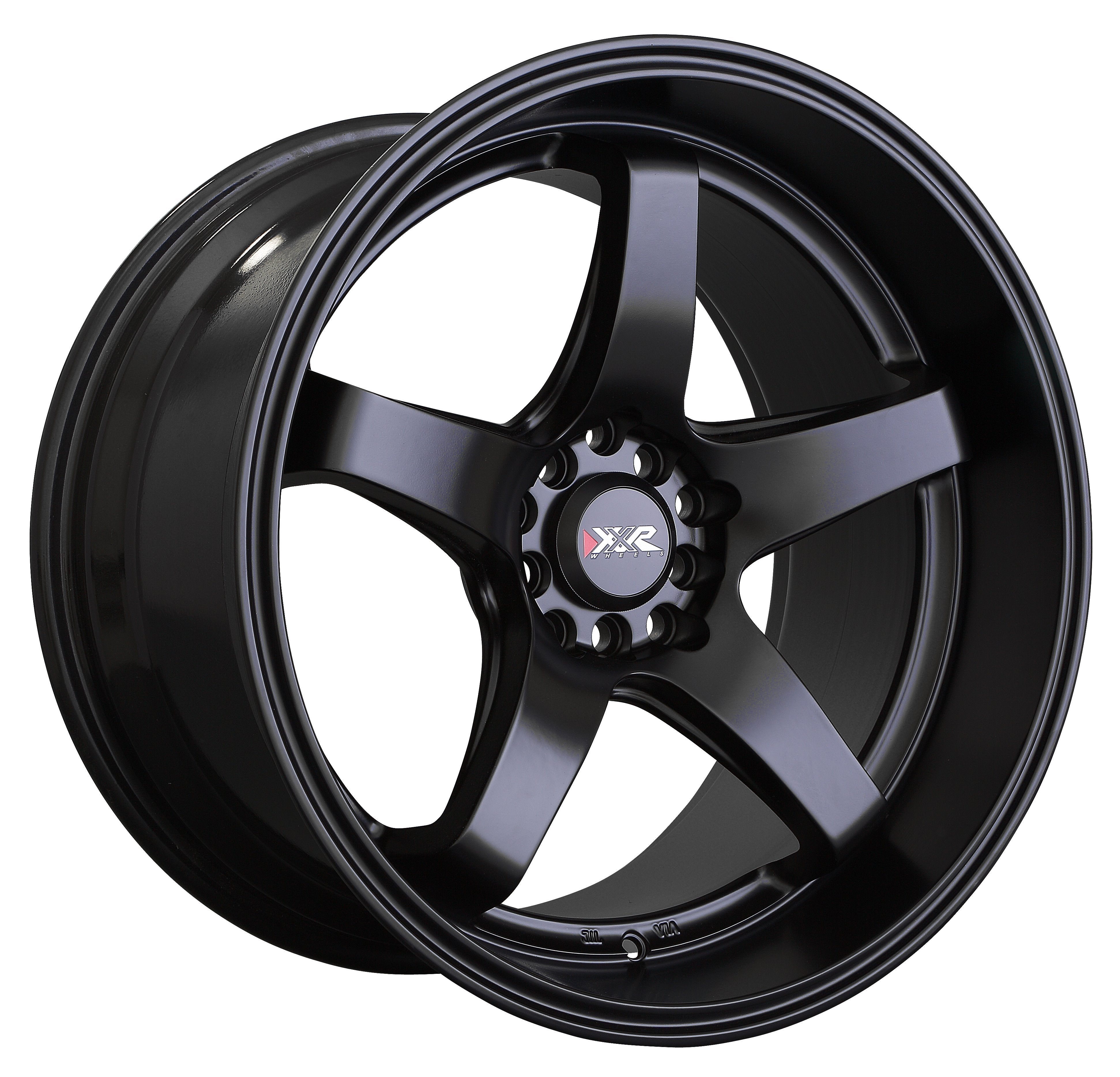 17x8 XXR 555 Flat Black 5x100/114.3 ET35 - 0