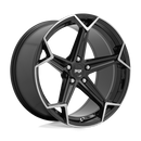 20X10.5 Niche N259 ARROW Gloss Black Brushed 5X112 ET40 wheel/rim-1