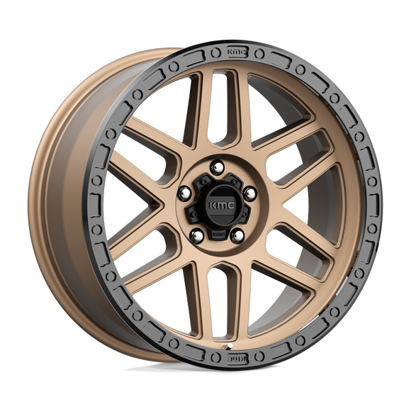20X9 KMC KM544 MESA Matte Bronze With Black Lip 5X127 ET0 wheel/rim