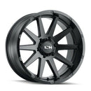20X10 Ion Alloy 143 Black-Matte Wheel/Rim 6x139.7 ET-19 143-2183MB-4