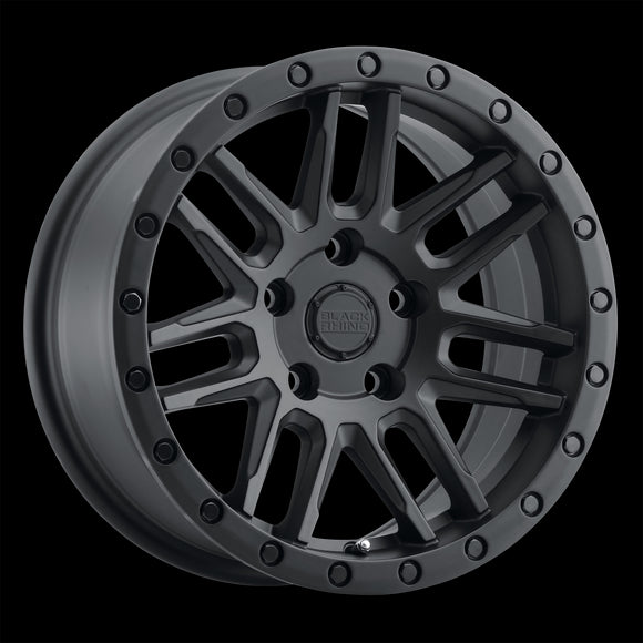 20x9.5 Black Rhino Arches Matte Black 5x130 ET0.00 CB84.10 Wheel/Rim