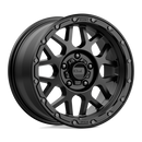 17X9 KMC KM535 Grenade OFF-ROAD Matte Black 5X127 ET18 wheel/rim-2