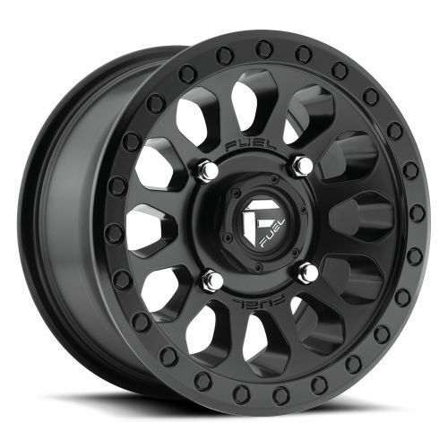 14X7 Fuel UTV D920 Vector Beadlock Matte Black 4X137 ET38 wheel/rim - 0