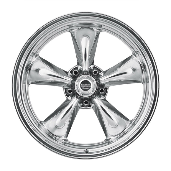 22X9 American Racing VN515 Torq Thrust II Polished 5X120.65 ET15 wheel/rim