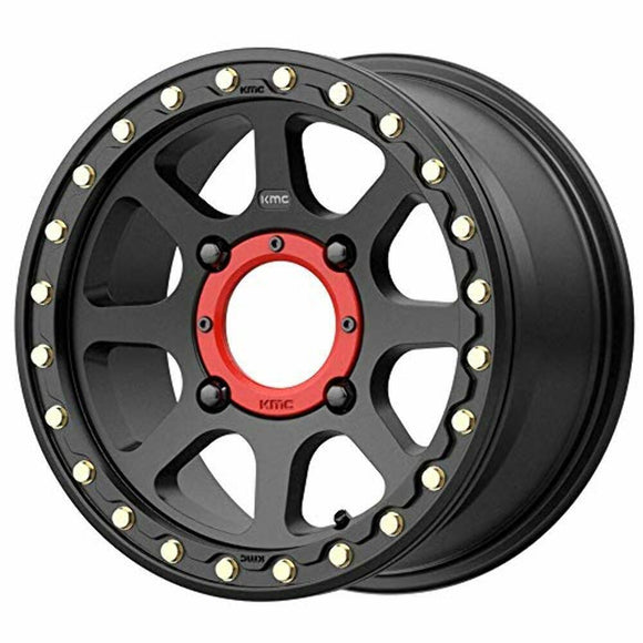 14X10 KMC ATV KS235 Grenade Beadlock Satin Black 4X156 ET0 wheel/rim