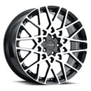 17x8 Vision 474 Recoil Black Machined Face 5x114.3 5x4.5 ET38 Wheel Rim-2
