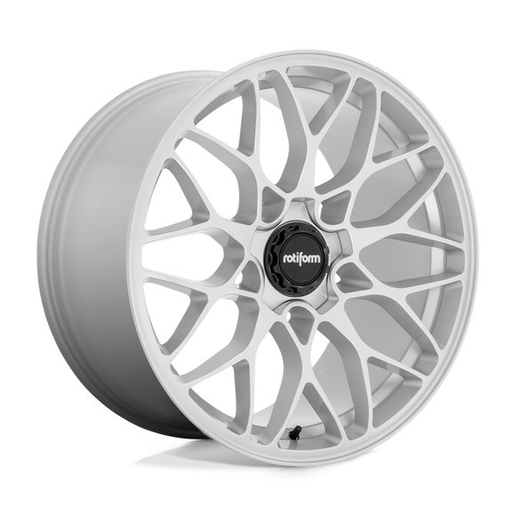 20X10.5 Rotiform R189 Gloss Silver 5X112 ET35 wheel/rim