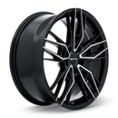 17x7.5 RTX Scepter Gloss Black Machined 5x114.3 ET40 wheel/rim-3