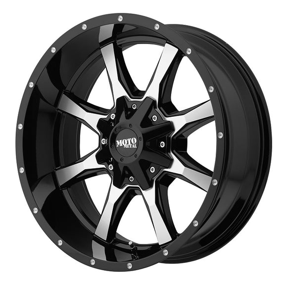 20X10 Moto Metal MO970 Black Wheel 6X135 ET-24 6-135 20-10 MO97021067324N