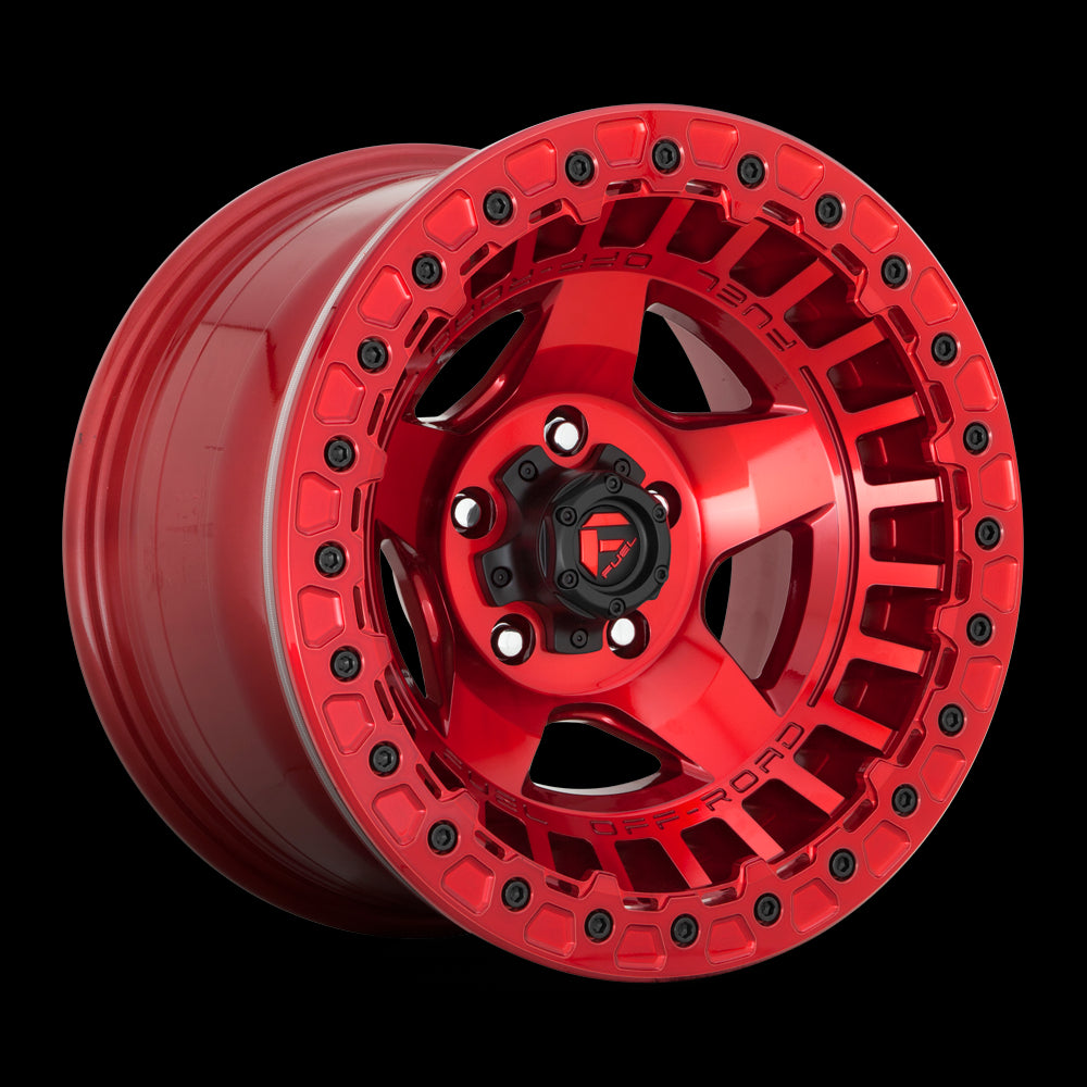 17X9 Fuel D117 Warp Beadlock Candy Red 6X139.7 ET-15 wheel/rim