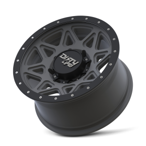 17X9 Dirty Life Theory Gunmetal-Matte Wheel/Rim 5x127 ET-12 9305-7973MGT