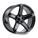 20X10.5 Performance Replicas PR209 Gloss Black 5X115 ET22 wheel/rim-2