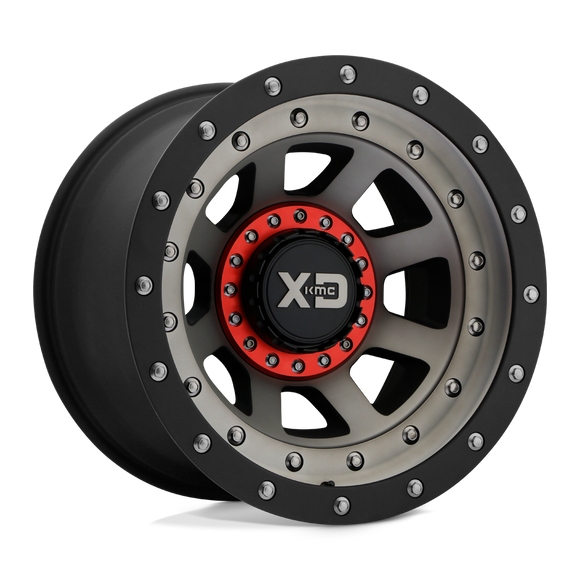 17X9 XD Series XD137 FMJ S-BLK DTCC 5X127/5X139.7 ET-12 wheel/rim