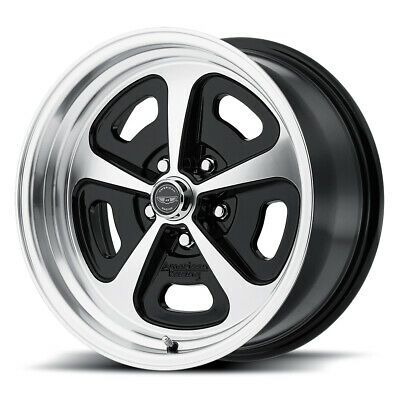 15X7 American Racing VN501 Black Machined Wheel/Rim 5x120.65 5-120.65 ET0