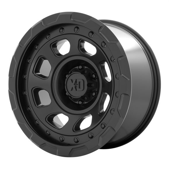 17X9 XD XD861 STORM Satin Black 6X139.7 ET-12 wheel/rim