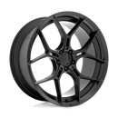22X9 Asanti Black ABL-37 MONARCH Satin Black 5X115 ET15 wheel/rim-1