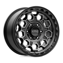 17X9 KMC KM545 TREK Satin Black With Gray Tint 6X114.3 ET18 wheel/rim-1