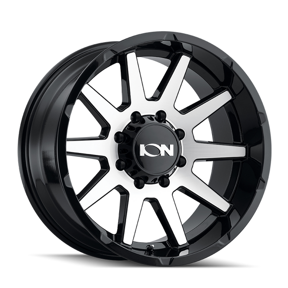 17X9 Ion Alloy 143 Black-Gloss Wheel/Rim 6x139.7 ET-12 143-7983BM