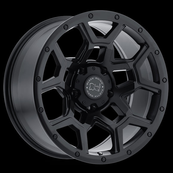 20X9.5 Black Rhino Overland Matte Black Wheel/Rim 5X127 ET-18 5-127 20-9.5