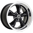 17x8 American Racing Torq Thrust M Black Wheel/Rim 5x120.7 17-8 5-120.7-3