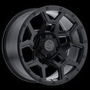 20X9.5 Black Rhino Overland Matte Black Wheel/Rim 5X127 ET-18 5-127 20-9.5-3