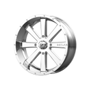 18X7 MSA Offroad Wheels Flash Chrome Wheel/Rim 4x137 ET0-3