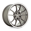 19X8.5 Motegi MR152 SS5 Gunmetal With Machined Lip 5X100 ET30 wheel/rim-1