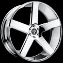 22x9 DUB Baller Chrome Wheel/Rim 5x115 5-115 22-9-3