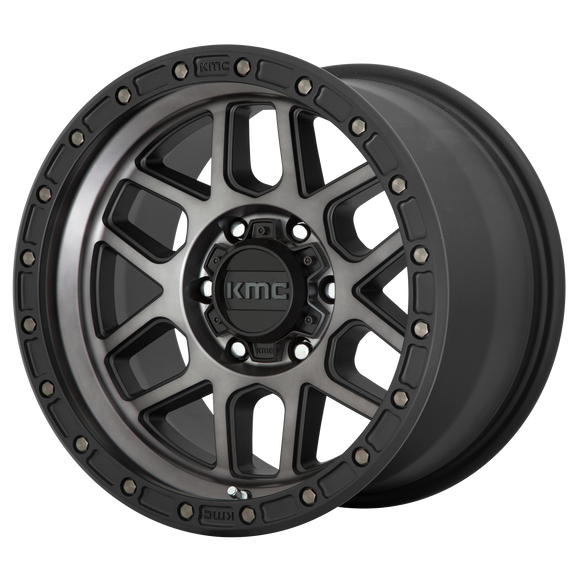 18X9 KMC KM544 MESA Satin Black With Gray Tint 8X180 ET18 wheel/rim