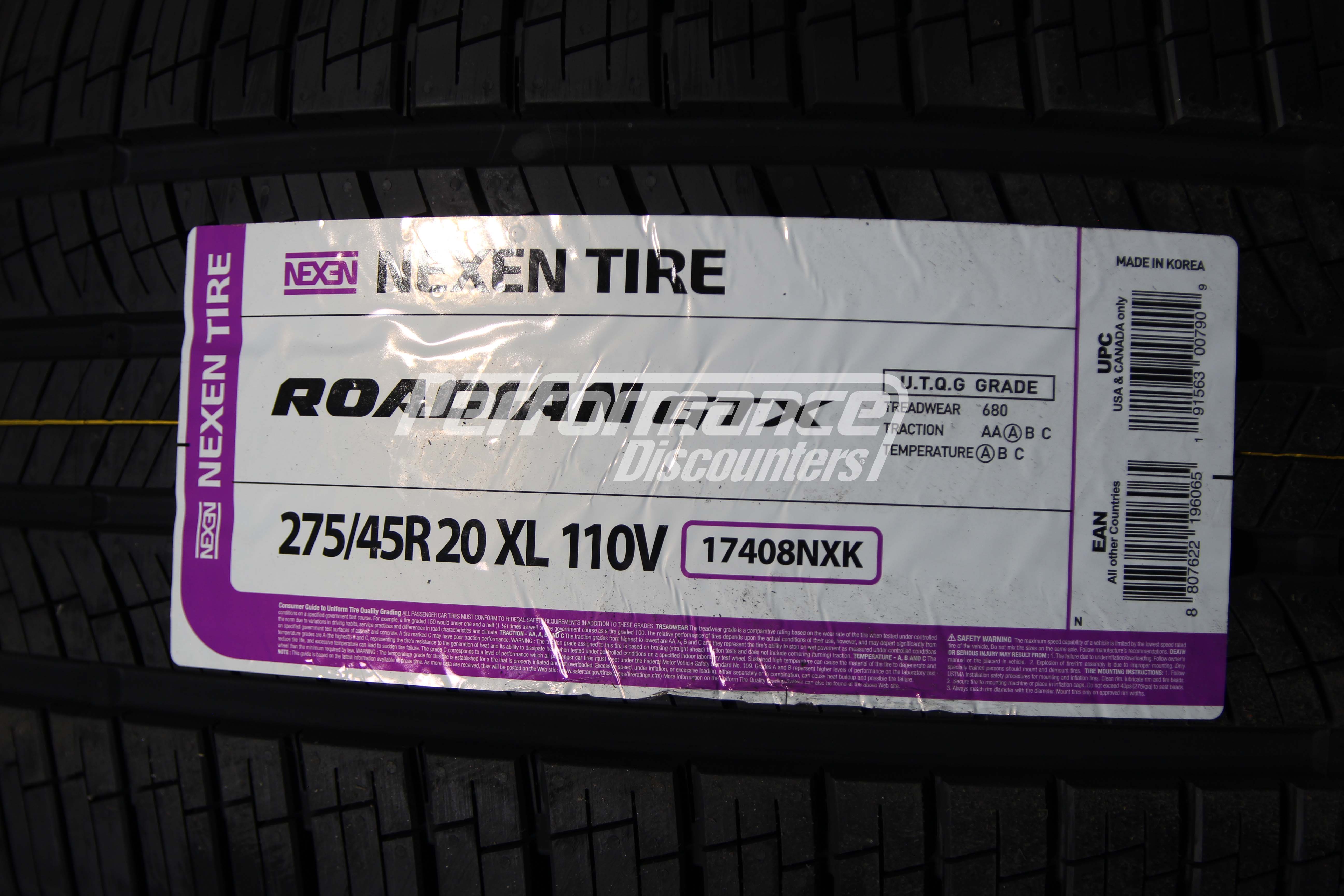 Nexen Roadian GTX Tire(s) 275/45R20 110V XL 275/45-20 2754520