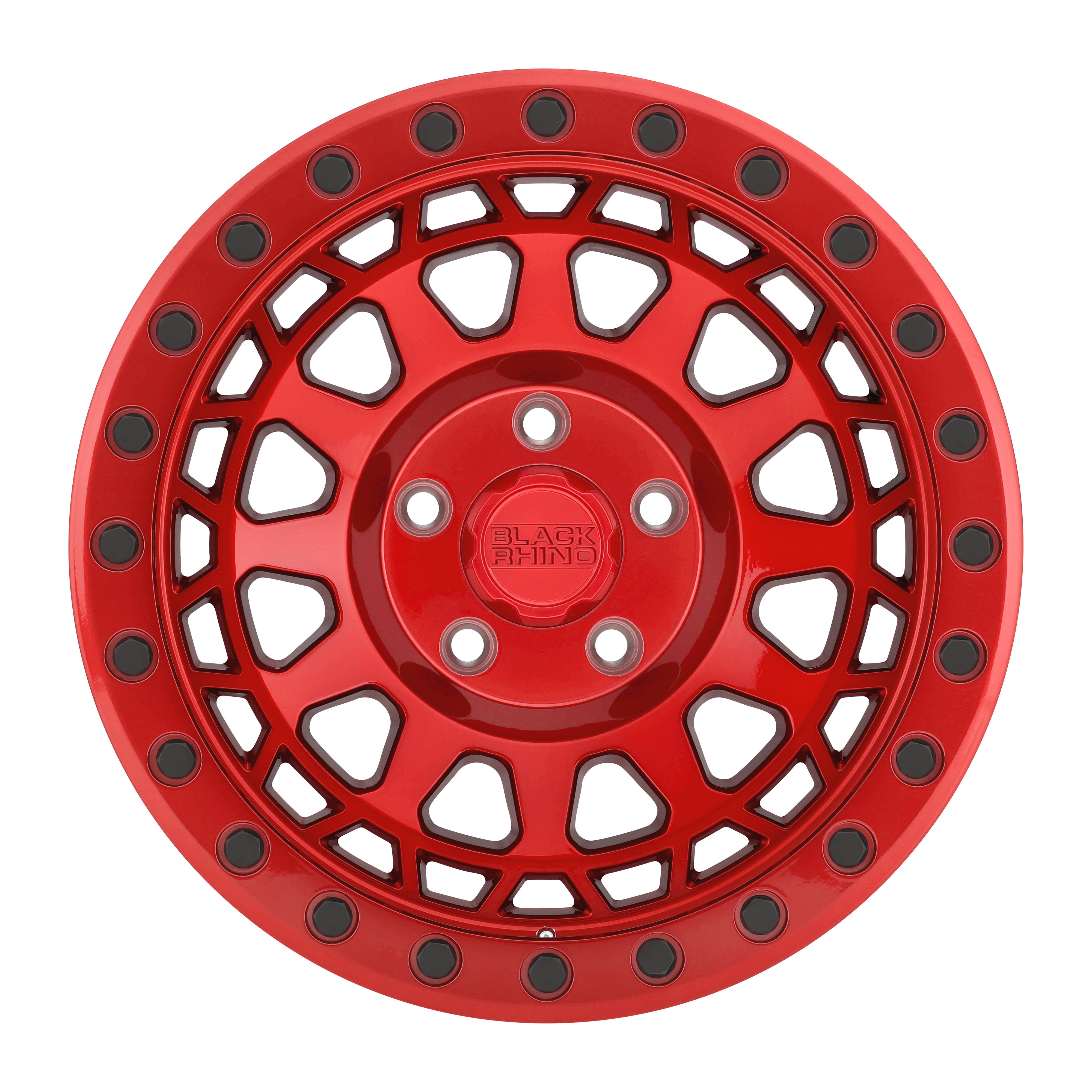 17X9 Black Rhino Primm C-RED-BLKBLTS 6X139.7 ET0 wheel/rim