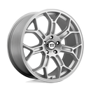 19x10 Motegi MR120 Silver Wheel/Rim 5x120.7 5-120.7 5x4.75 19-10 ET79-1