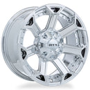 20x9 RTX Peak Chrome / PVD 6x135/139.7 ET0 wheel/rim-4
