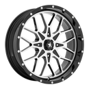 20X7 MSA OFFROAD WHEELS M45 PORTAL Gloss Black Machined 4X110 ET0 wheel/rim-3