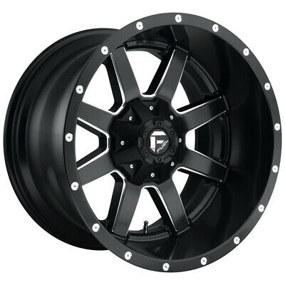 14X7 Fuel UTV D538 Maverick Matte Black Milled 4X137 ET38 wheel/rim