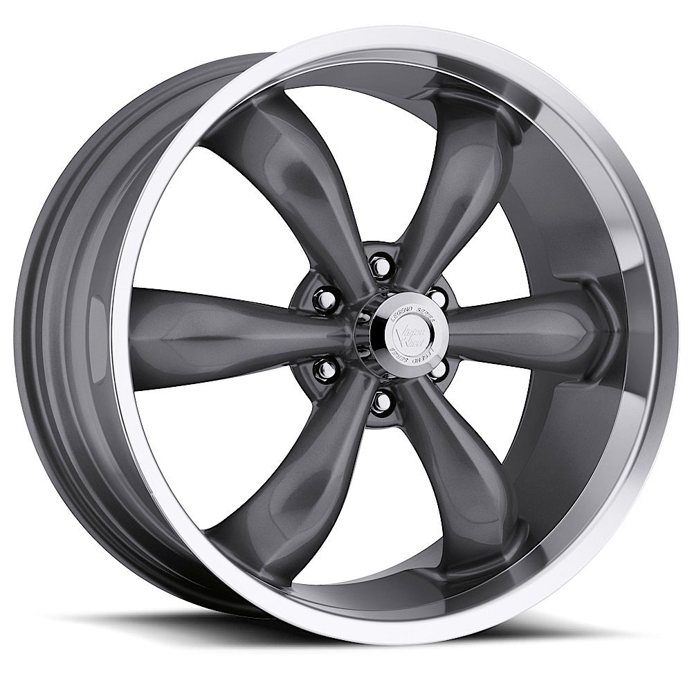 20x9 Vision 142 Legend 5 Gunmetal Machined 6x139.7 6x5.5 ET20 Wheel Rim - 0