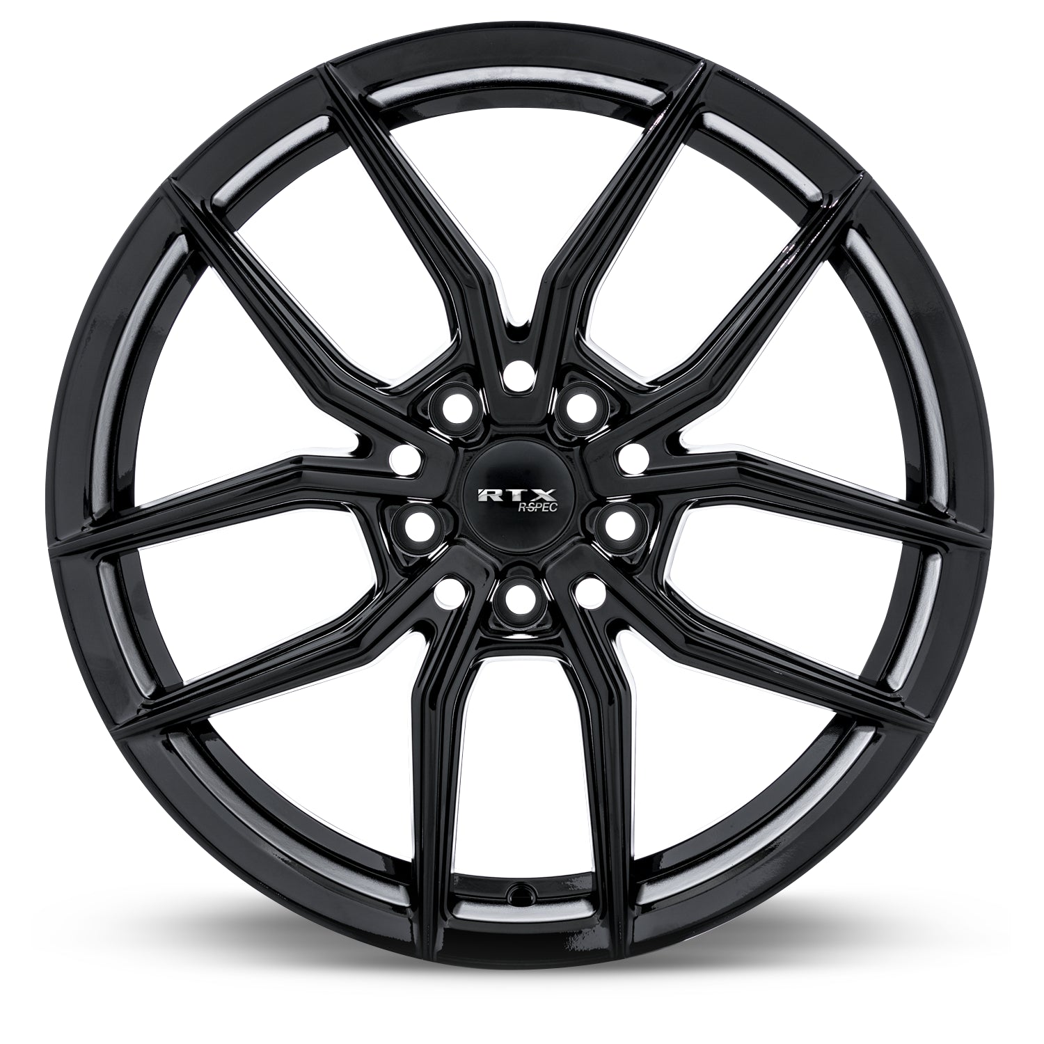 18x8 RTX SW05 Gloss Black 5x114.3 ET42 wheel/rim