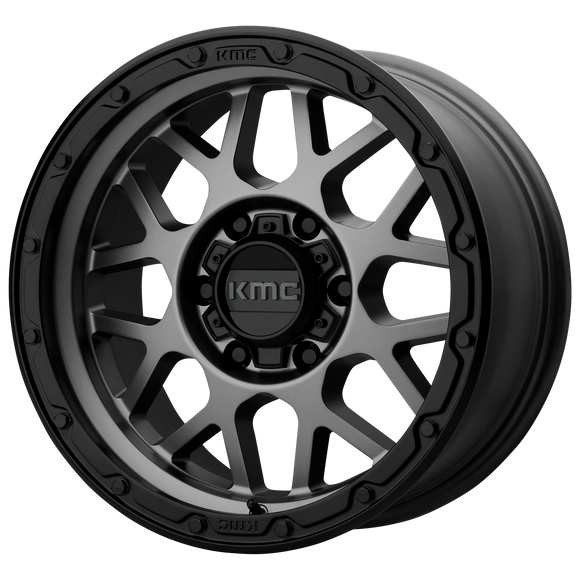 17X9 KMC KM535 Grenade OFF-ROAD M-GRAY M-BLK LP 6X135 ET18 wheel/rim