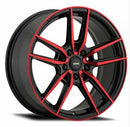 18x8 Konig Myth Gloss Black/Red Tint 5x100 ET43 Wheel Rim-1